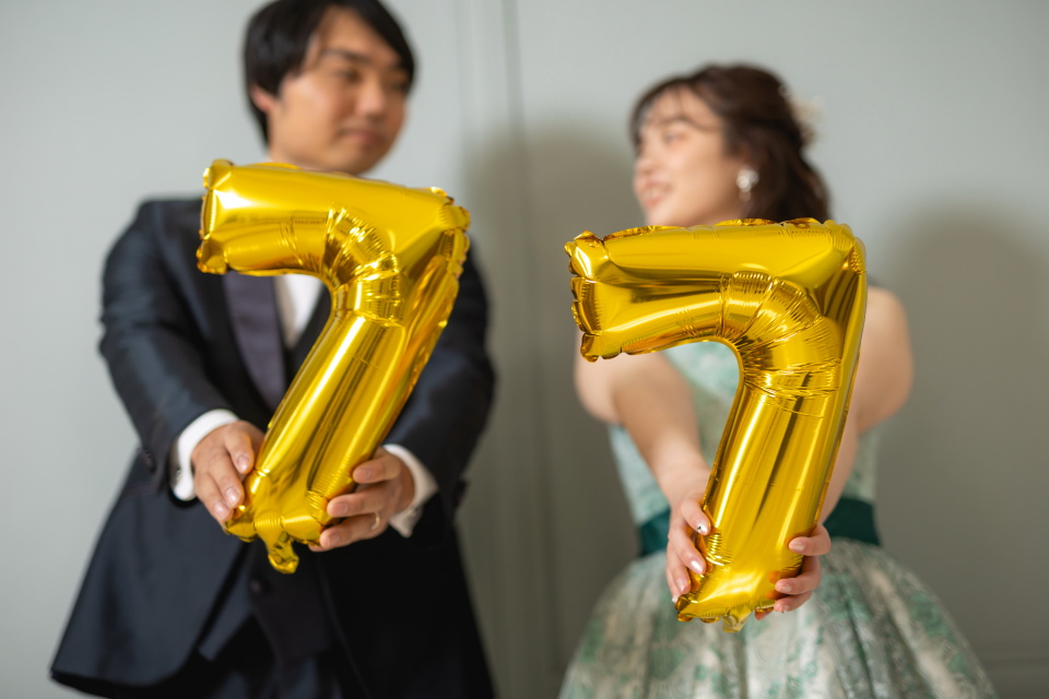小さな結婚式松山店～カラードレス　チャペル撮影～