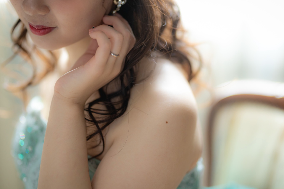 小さな結婚式松山店～カラードレス　チャペル撮影～