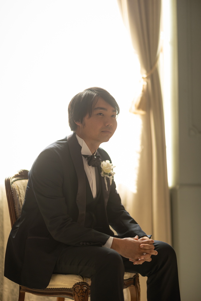 小さな結婚式松山店～カラードレス　チャペル撮影～