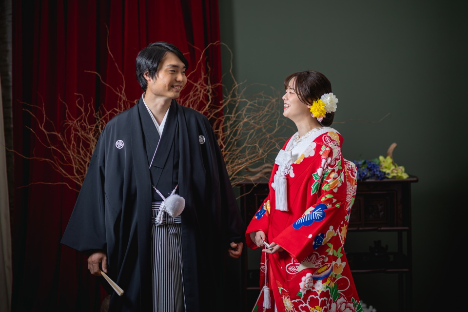 小さな結婚式松山店?～和装スタジオ撮影～