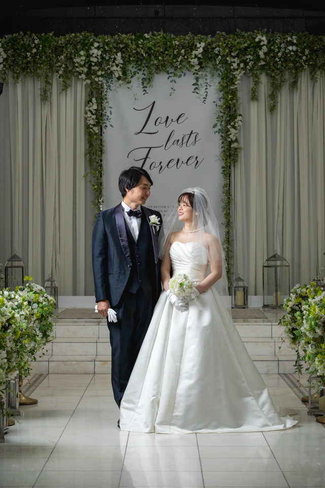 小さな結婚式松山店～ウェディングドレス　チャペル撮影～
