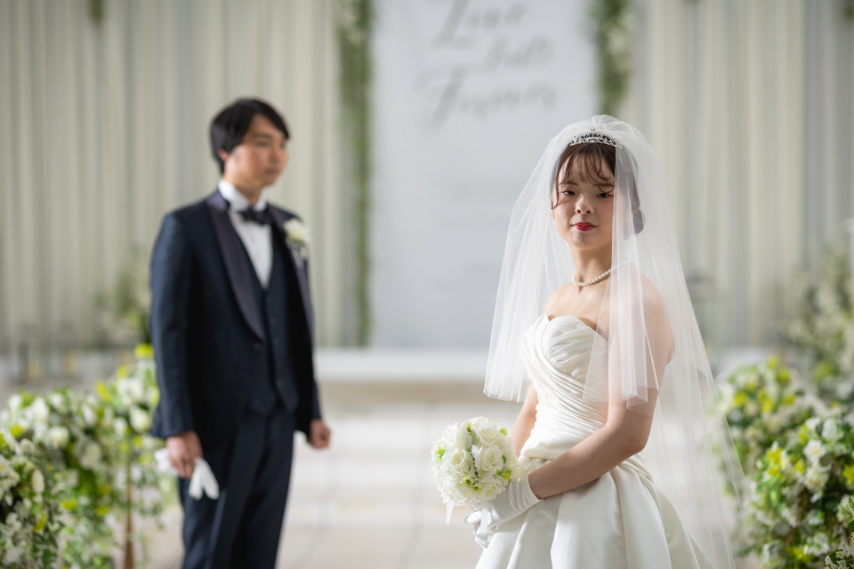 小さな結婚式松山店～ウェディングドレス　チャペル撮影～