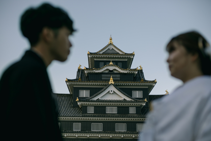 岡山城ロケーション撮影🍑part.3