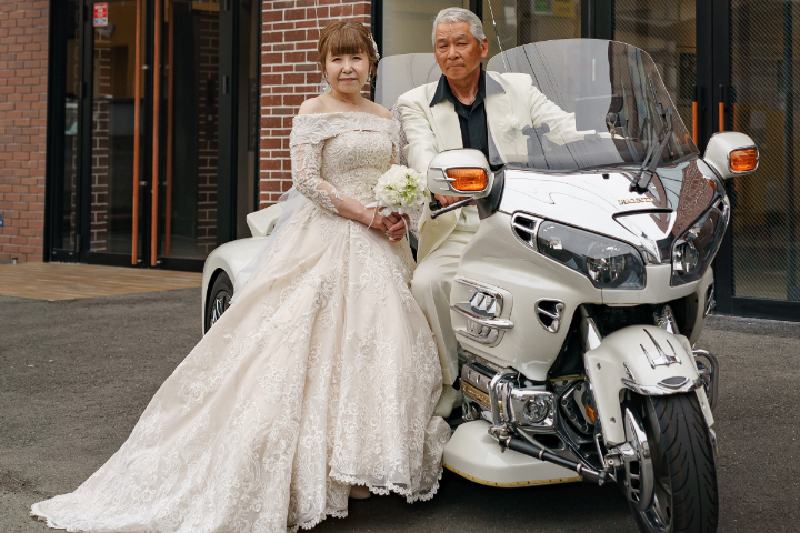 フォトウエディングレポート　No.7 素敵な趣味のフォトウエディング