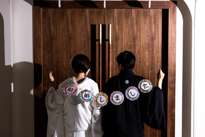 フォトウエディングレポート No.12 家族仲良く和装で