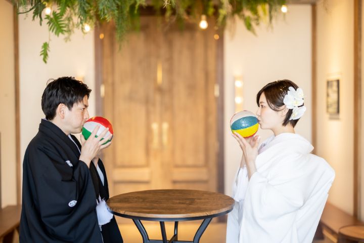 フォトウエディングレポート No.12 家族仲良く和装で