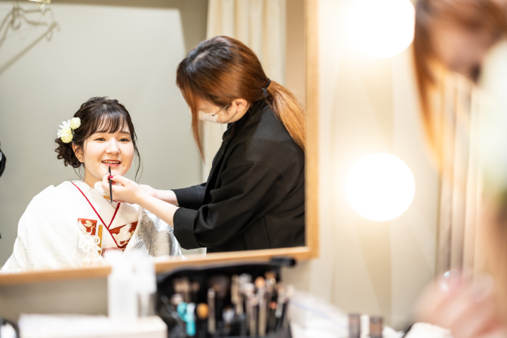 小さな結婚式熊本店　挙式レポート　No.9－1　藤崎八旛宮神社式