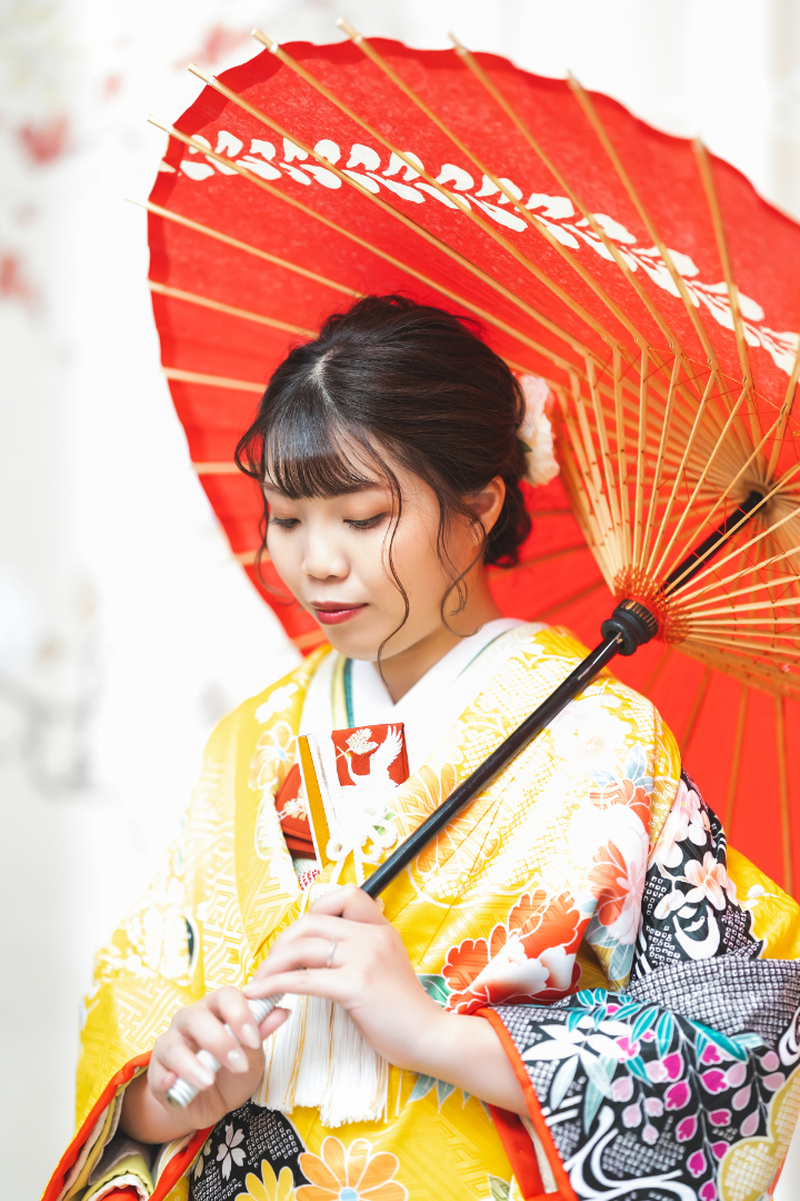 フォトウエディングレポート No.17　衣裳3点！最後は和装！