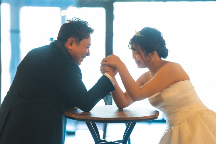 フォトウエディングレポート No.15　衣裳3点！まずはウエディングドレス！