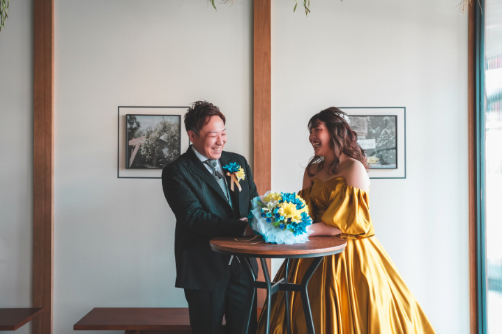 フォトウエディングレポート No.16 衣裳3点!次はカラードレス!