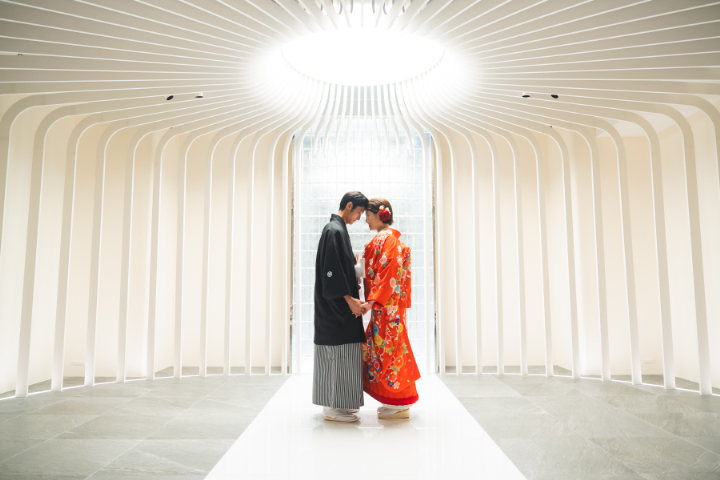 フォトウエディングレポート No.18　和装＆洋装 前撮り撮影、まずは和装！