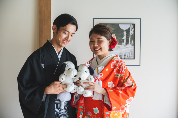 フォトウエディングレポート No.18　和装＆洋装 前撮り撮影、まずは和装！