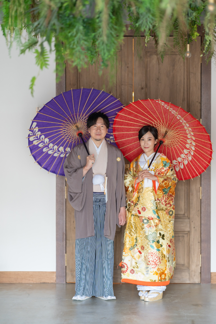 フォトウエディングレポート No.20　和装スタジオ＆洋装セレモニーフォト撮影、まずは和装！