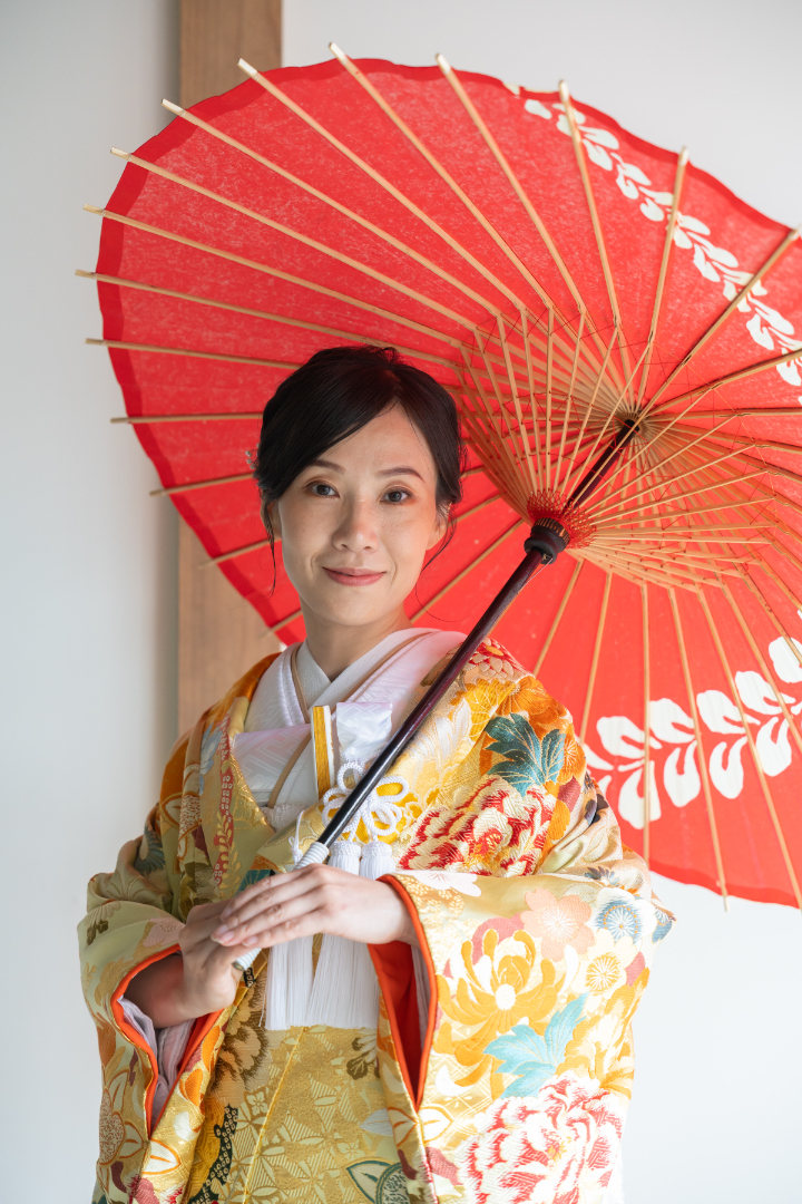フォトウエディングレポート No.20　和装スタジオ＆洋装セレモニーフォト撮影、まずは和装！
