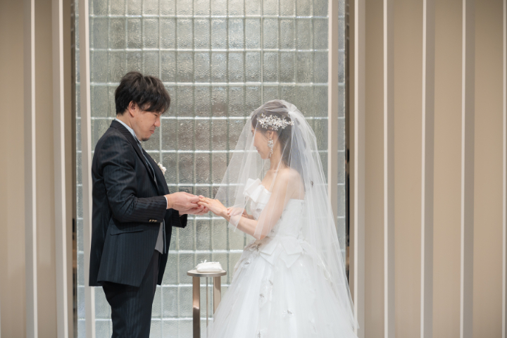 フォトウエディングレポート No.21　和装スタジオ＆洋装セレモニーフォト撮影、最後は洋装！