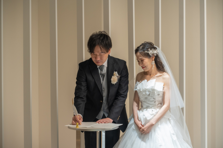 フォトウエディングレポート No.21　和装スタジオ＆洋装セレモニーフォト撮影、最後は洋装！