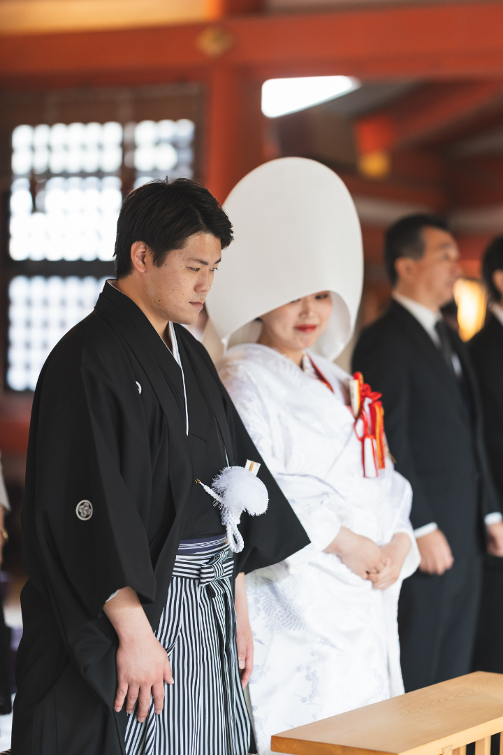 小さな結婚式熊本店　挙式レポート　No.10　藤崎八旛宮神社式