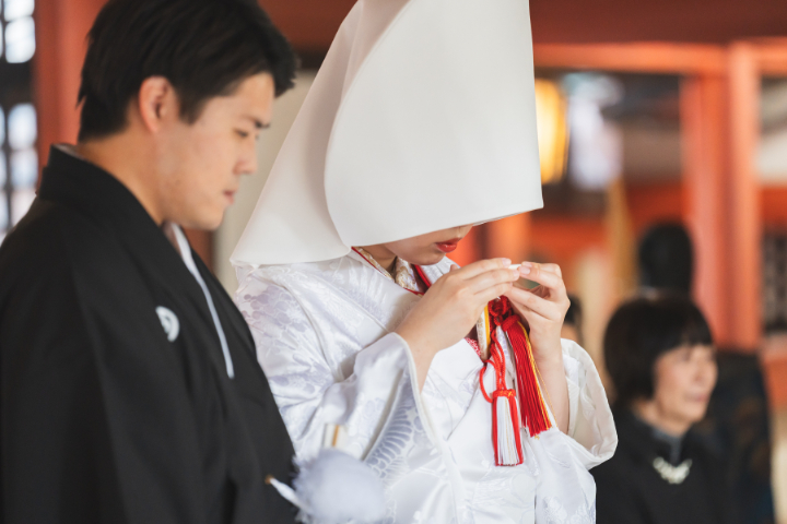 小さな結婚式熊本店　挙式レポート　No.10　藤崎八旛宮神社式