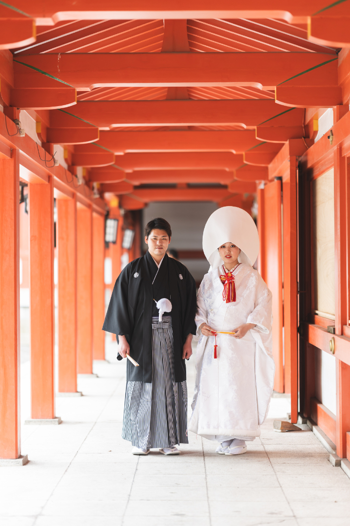 小さな結婚式熊本店　挙式レポート　No.10　藤崎八旛宮神社式