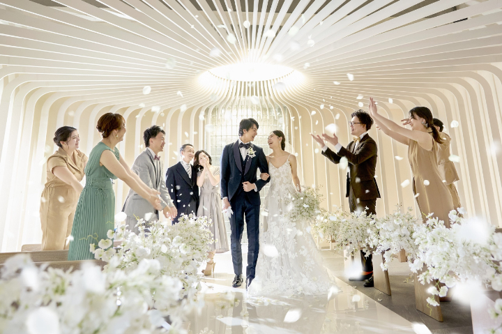 小さな結婚式熊本店 会食会場について?