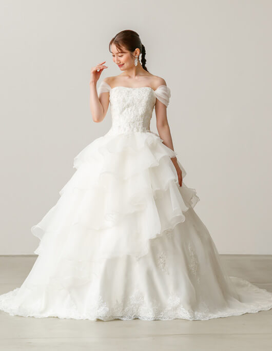 小さな結婚式のウエディングドレス　part2