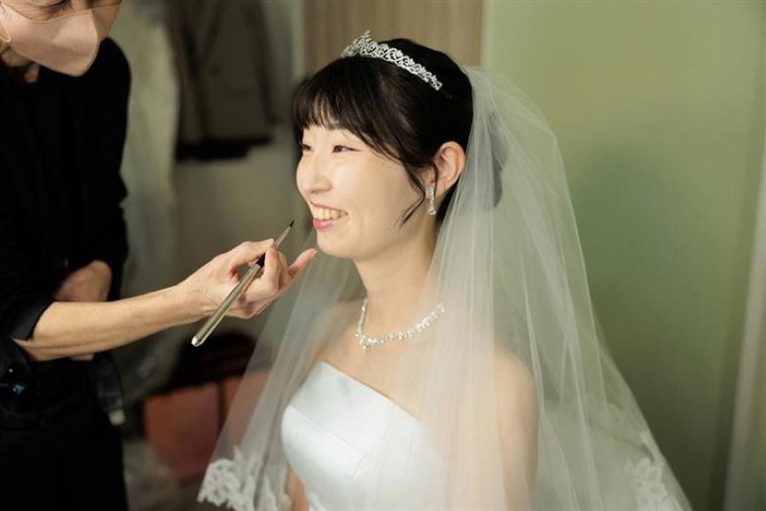 新郎新婦様のお仕度シーンをご紹介♡