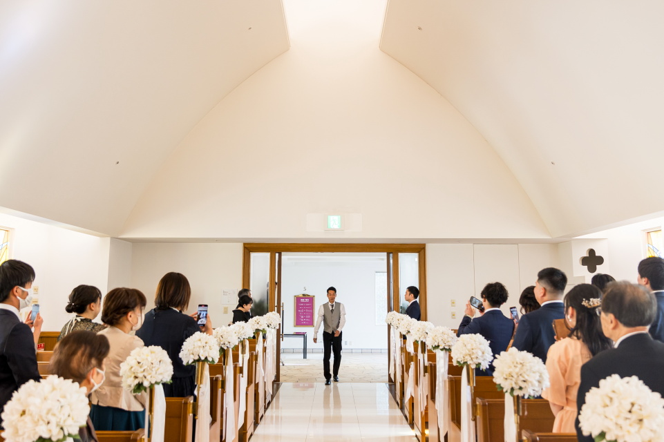 小さな結婚式松山店?～ANAクラウンプラザホテル松山チャペル②～