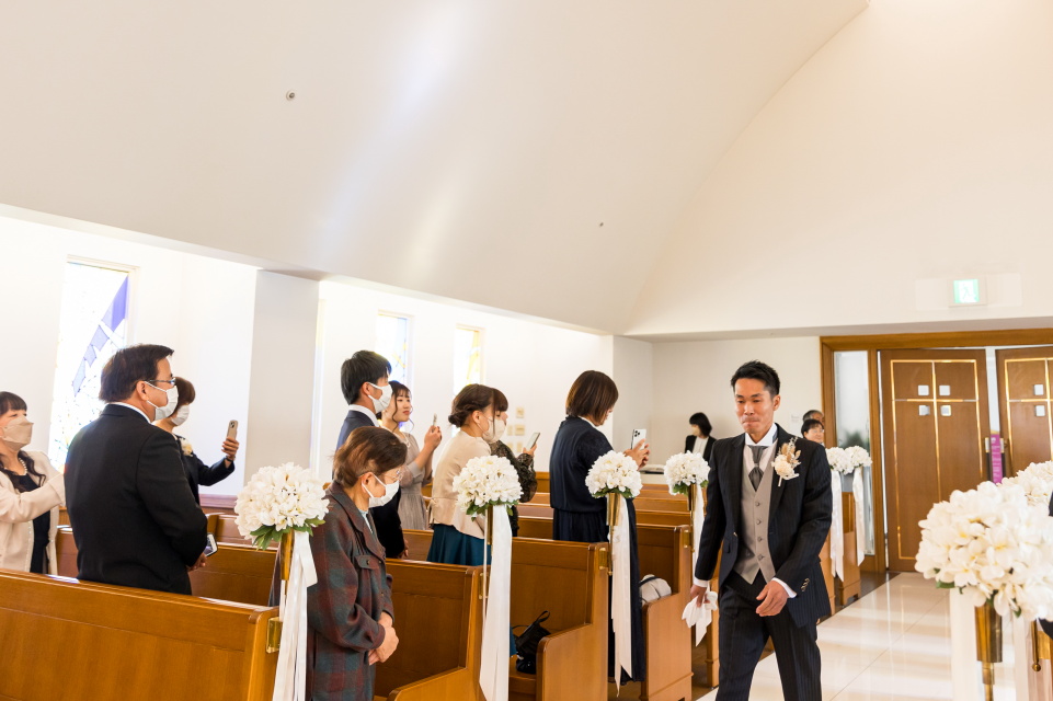 小さな結婚式松山店?～ANAクラウンプラザホテル松山チャペル②～