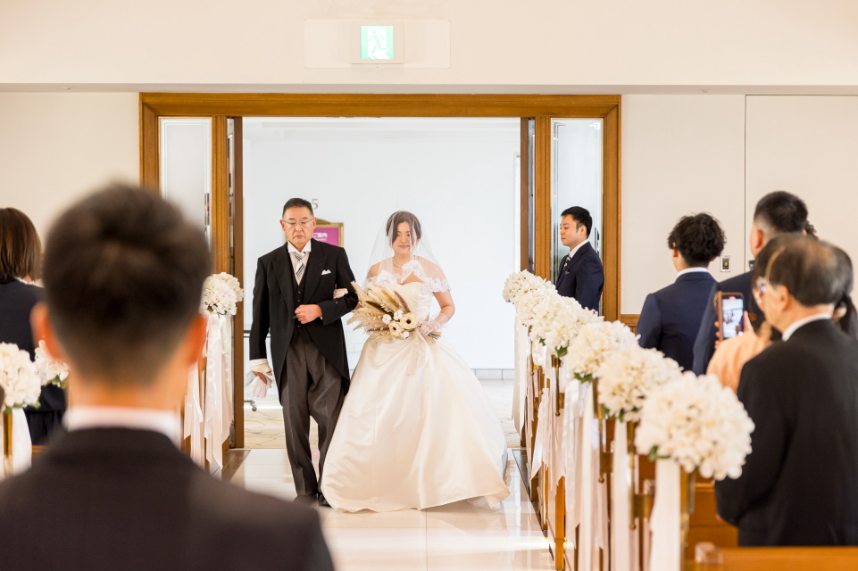 小さな結婚式松山店?～ANAクラウンプラザホテル松山チャペル②～