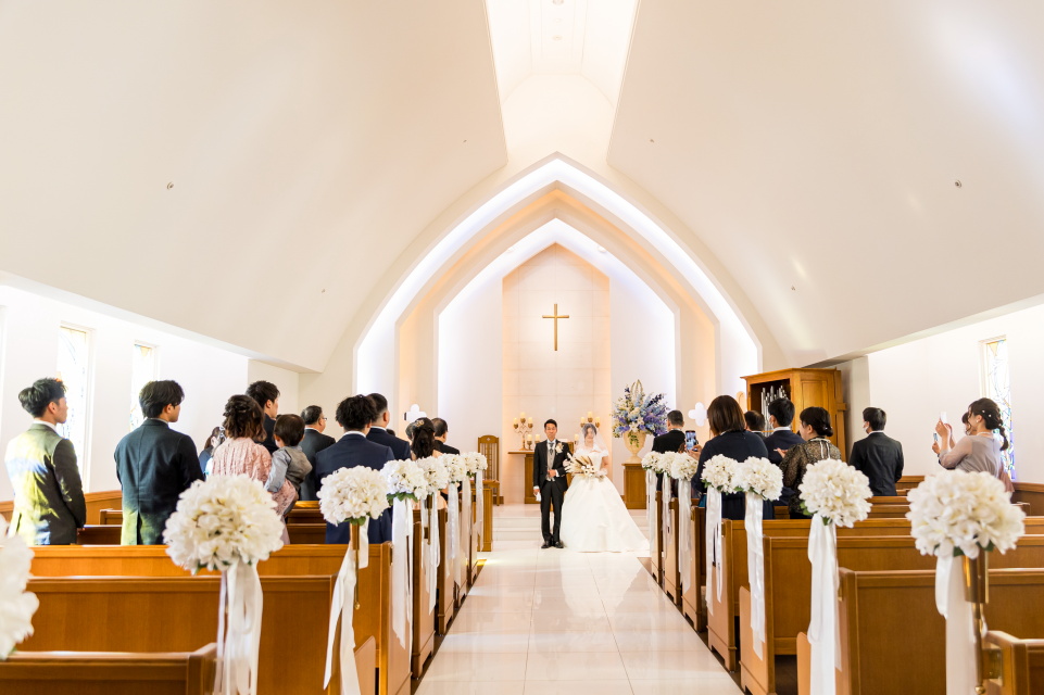 小さな結婚式松山店?～ANAクラウンプラザホテル松山チャペル②～