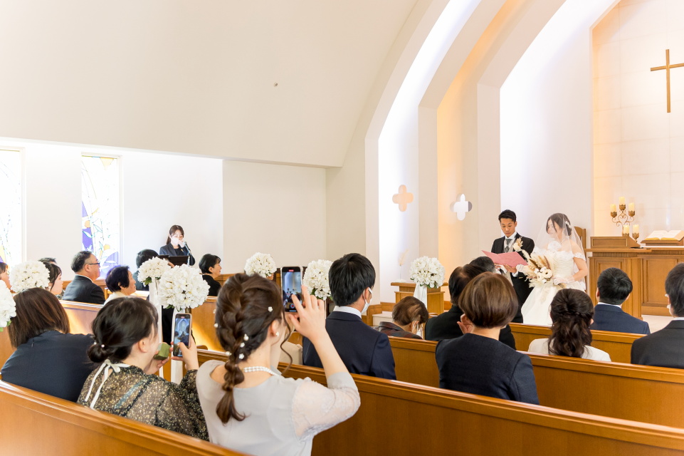 小さな結婚式松山店?～ANAクラウンプラザホテル松山チャペル③～