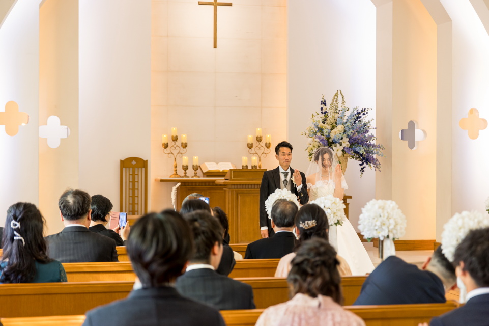 小さな結婚式松山店?～ANAクラウンプラザホテル松山チャペル③～