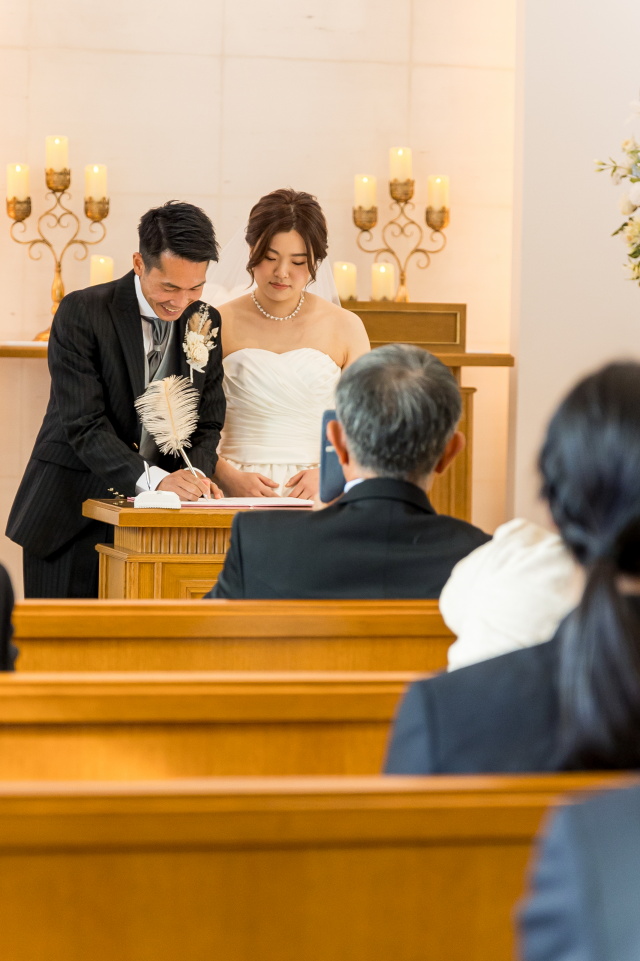 小さな結婚式松山店?～ANAクラウンプラザホテル松山チャペル③～