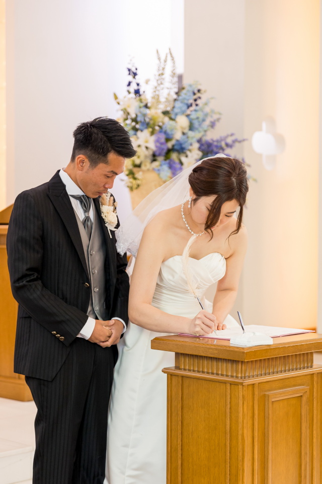 小さな結婚式松山店?～ANAクラウンプラザホテル松山チャペル③～