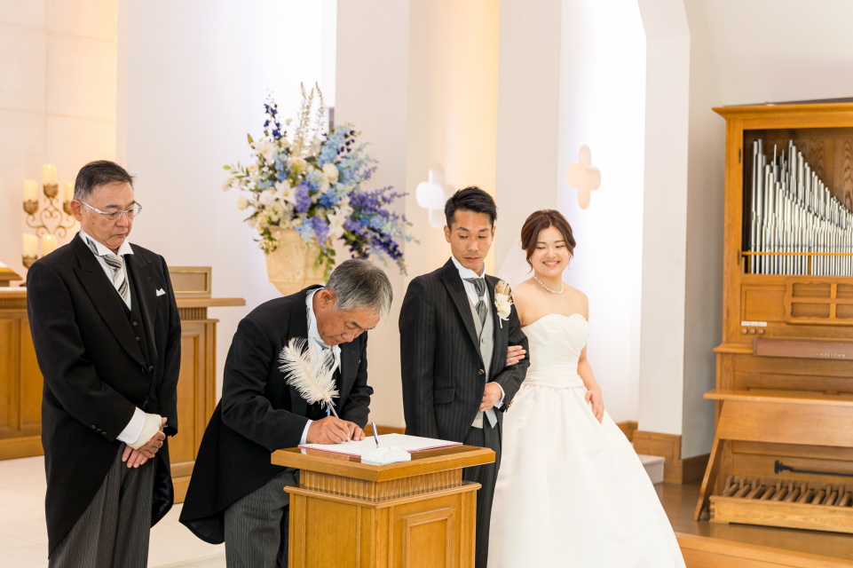 小さな結婚式松山店?～ANAクラウンプラザホテル松山チャペル③～