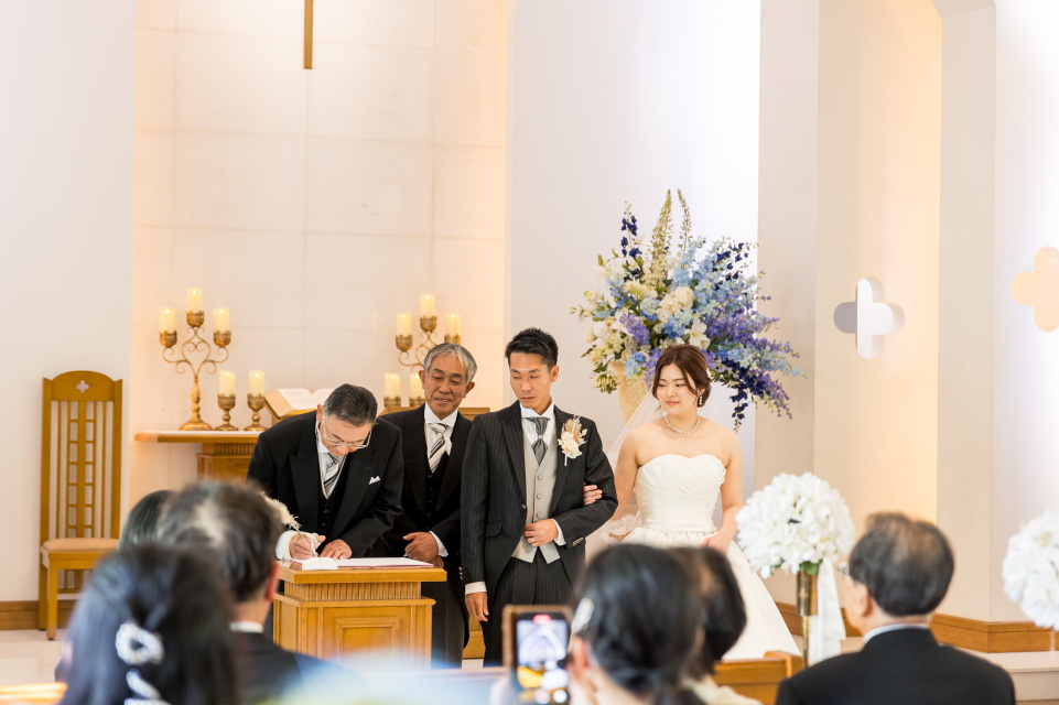 小さな結婚式松山店?～ANAクラウンプラザホテル松山チャペル③～