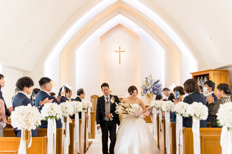 小さな結婚式松山店?～ANAクラウンプラザホテル松山チャペル③～