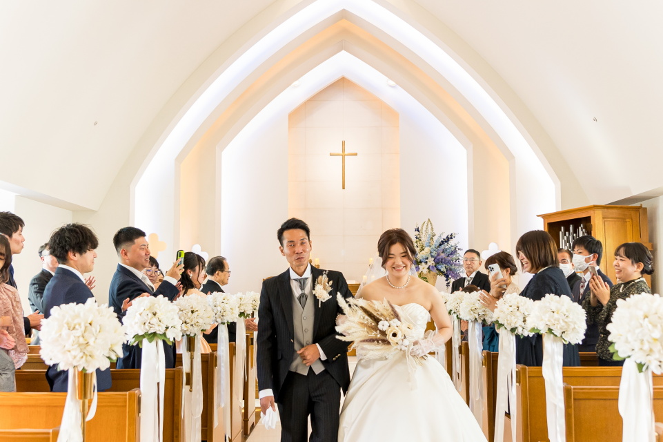 小さな結婚式松山店?～ANAクラウンプラザホテル松山チャペル③～