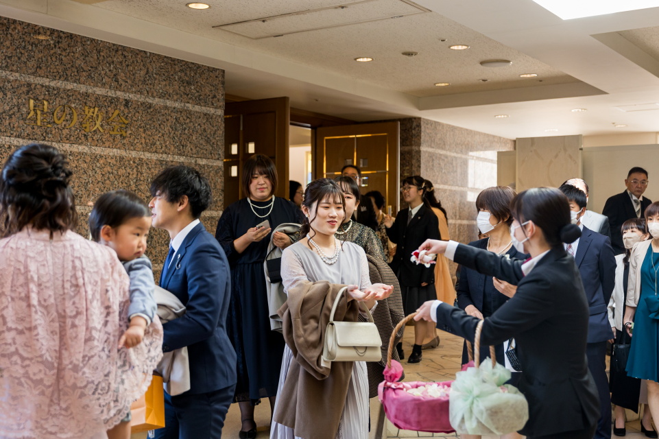 小さな結婚式松山店?～ANAクラウンプラザホテル松山チャペル④～