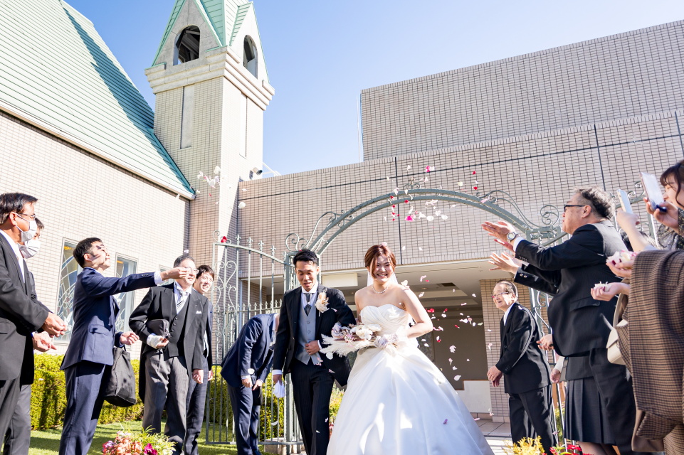 小さな結婚式松山店?～ANAクラウンプラザホテル松山チャペル④～