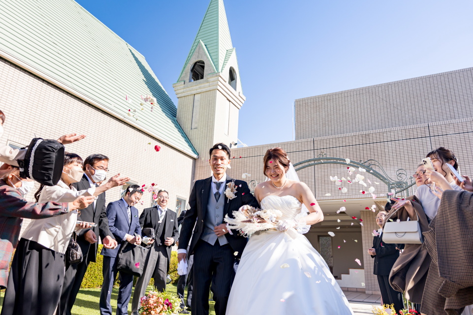 小さな結婚式松山店?～ANAクラウンプラザホテル松山チャペル④～