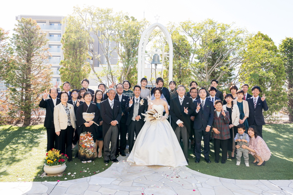 小さな結婚式松山店?～ANAクラウンプラザホテル松山チャペル④～