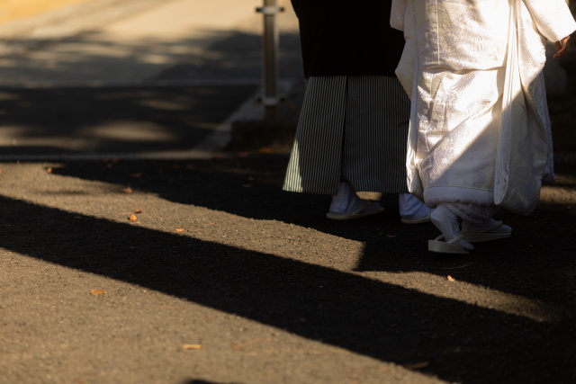 小さな結婚式松山店?～秋晴れの下で神前式～