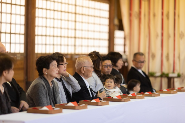 小さな結婚式松山店?～秋晴れの下で神前式～