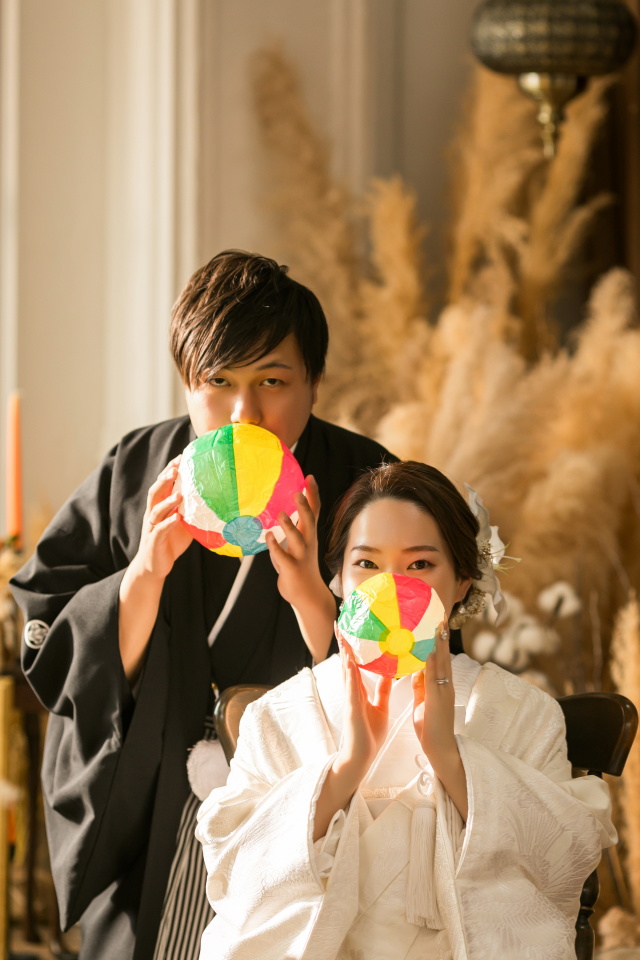 小さな結婚式松山店～和装スタジオ撮影～