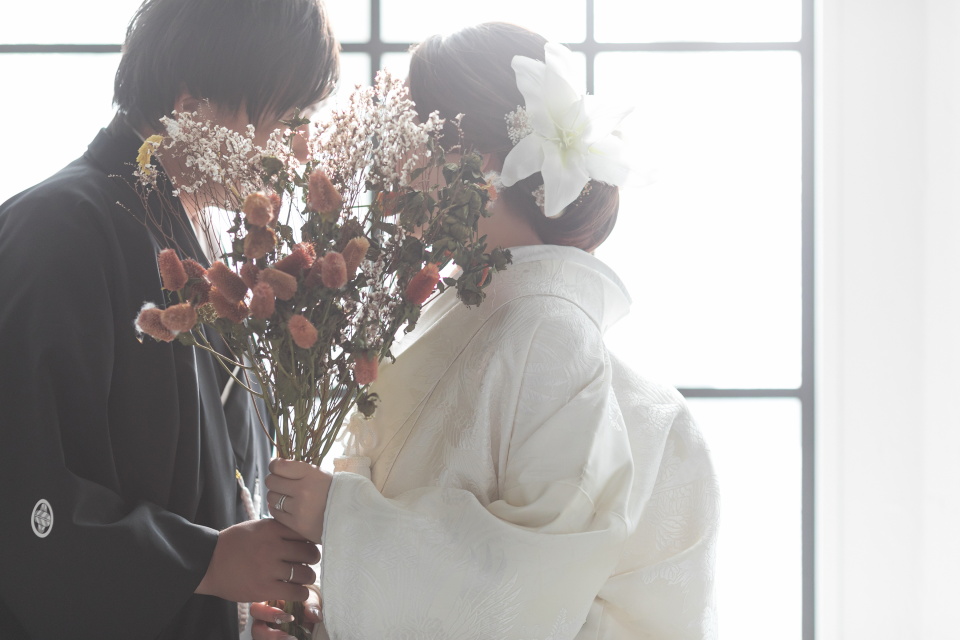 小さな結婚式松山店～和装スタジオ撮影～