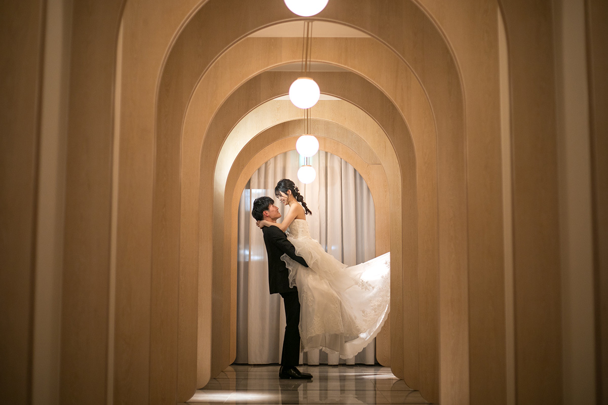 映画のワンシーンのような撮影も