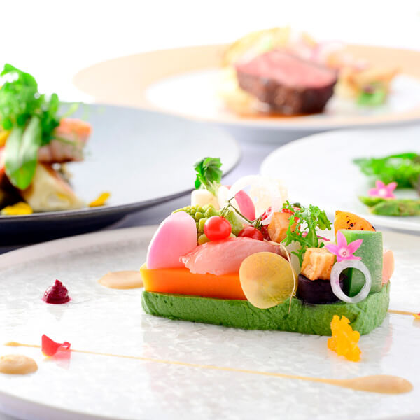 アマルフィイ マリナブルーのお料理について