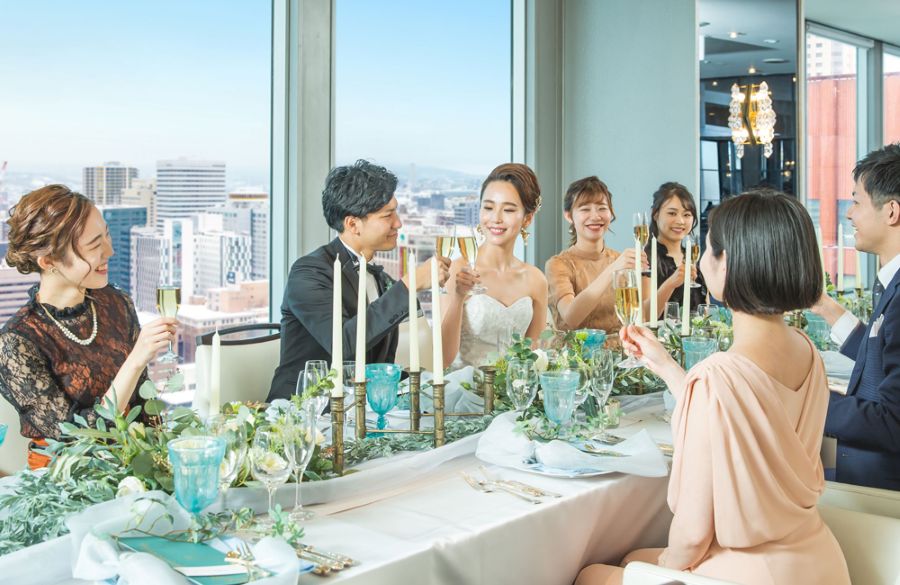 札幌の街を一望できる“眺望抜群のスカイバンケット”