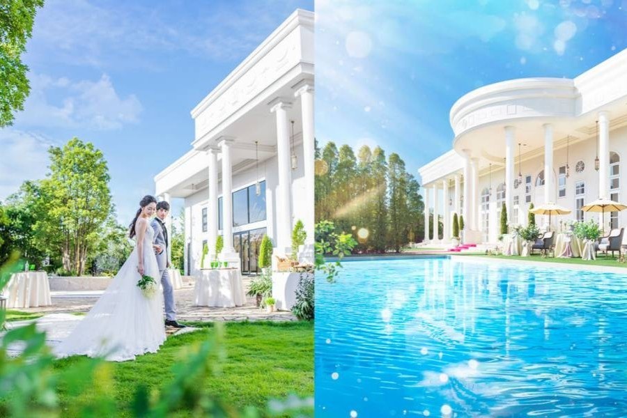 『水の邸宅』と『緑の邸宅』。2つの選べるガーデン付貸切邸宅でゆったりゲストをおもてなし